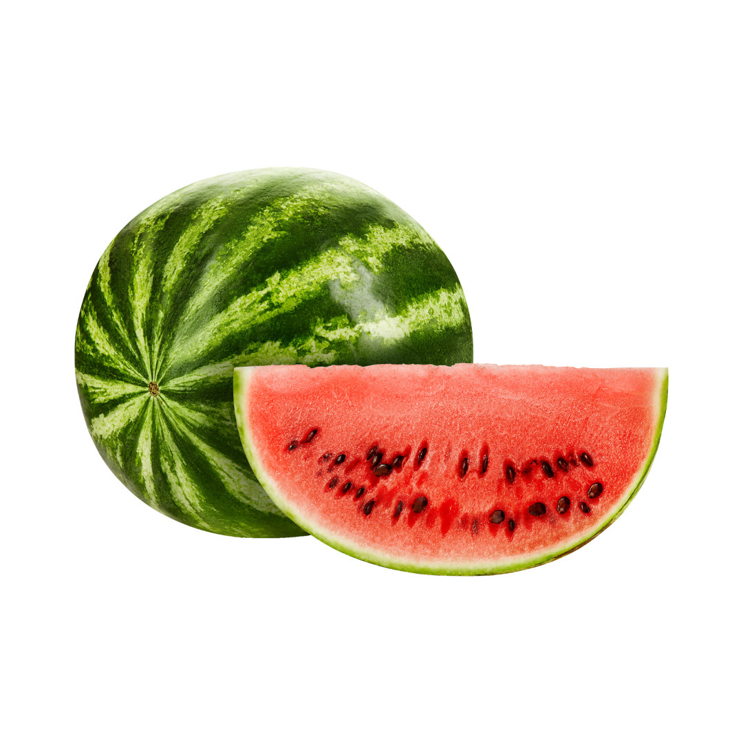 Image of a watermelon isolated