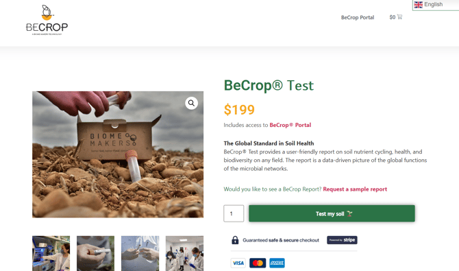 BeCrop Test Ecommerce